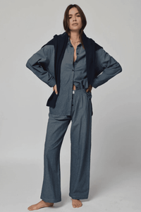 STILLWATER | The Denim Chambre Boxer Pant - Indigo