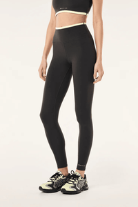 P.E NATION | Vita Full Length Leggings - Smokestone/ Lemonade