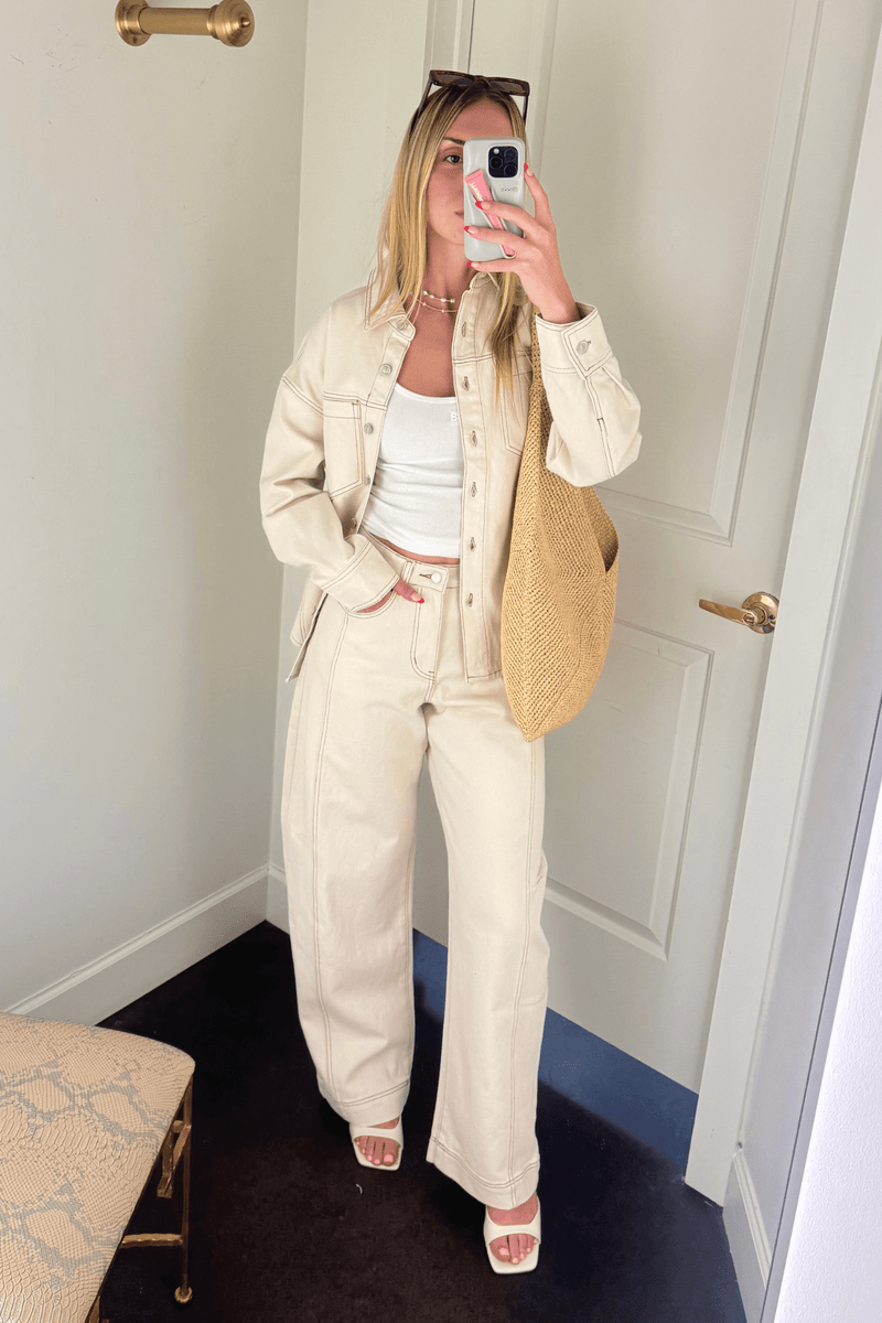 FRNCH | Bancha Pant - Creme