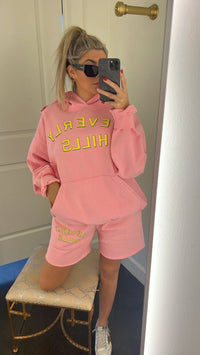 CLONEY | Beverly Hills Hoodie - Pink