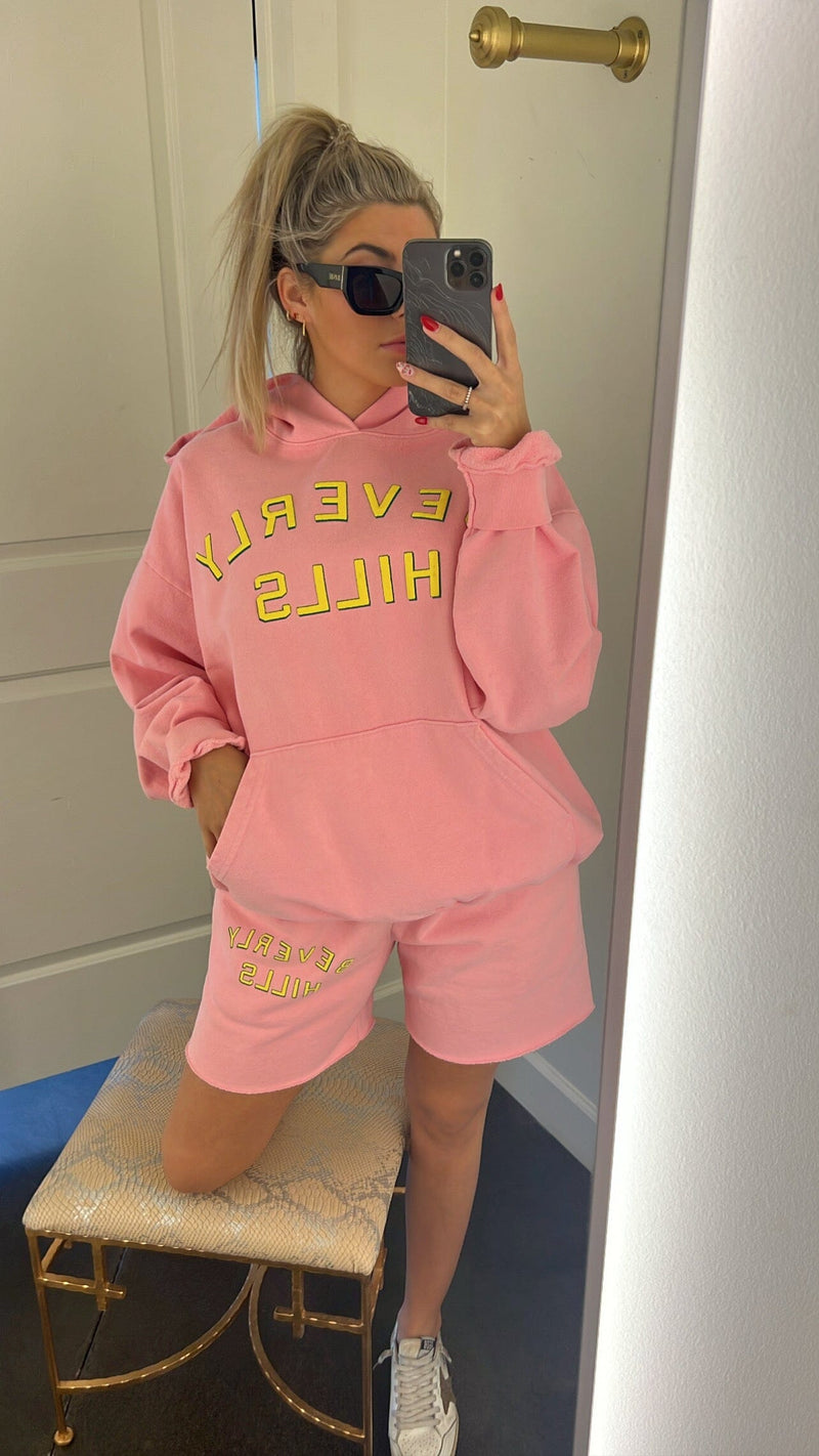 CLONEY | Beverly Hills Hoodie - Pink