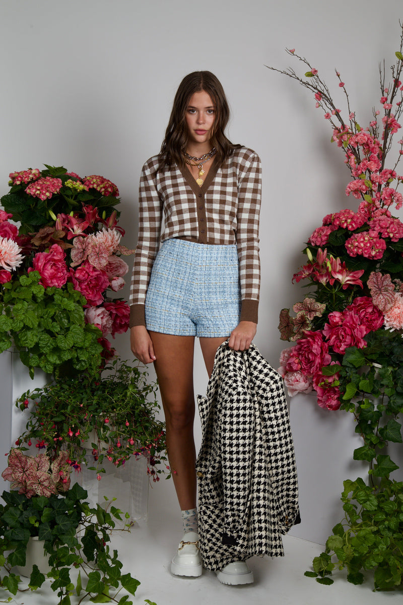 GENERATION LOVE | Danny Tweed Shorts - Sky Blue