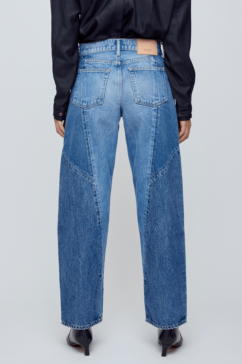 MOUSSY | Micco Remake Wide Tapered - Blue