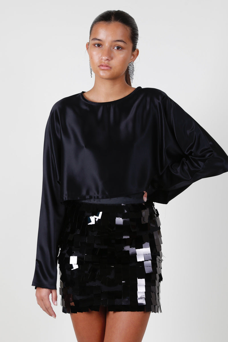 NONCHALANT | The Emilia Blouse - Black