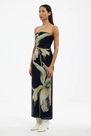 SIGNIFICANT OTHER | Sura Strapless Dress - Midnight Lilium