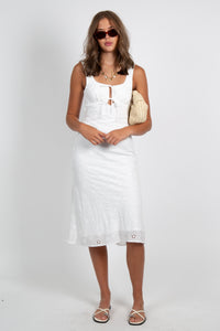 NIA | Shane Dress - White