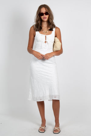 NIA | Shane Dress - White
