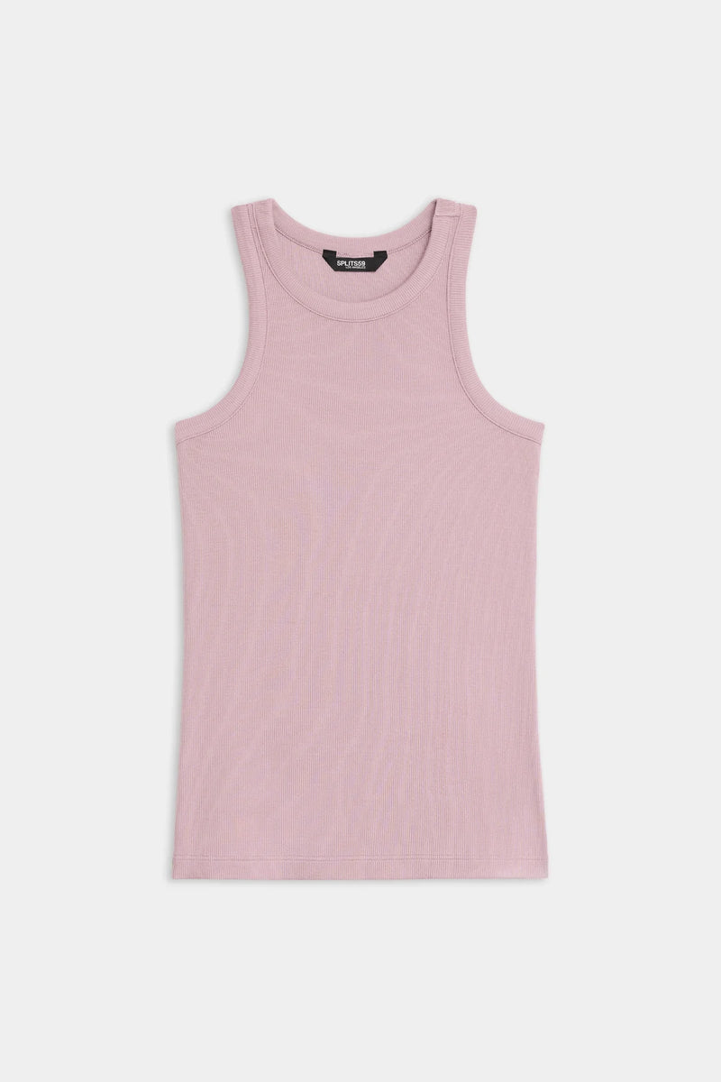 SPLITS59 | Kiki Rib Tank - Blush
