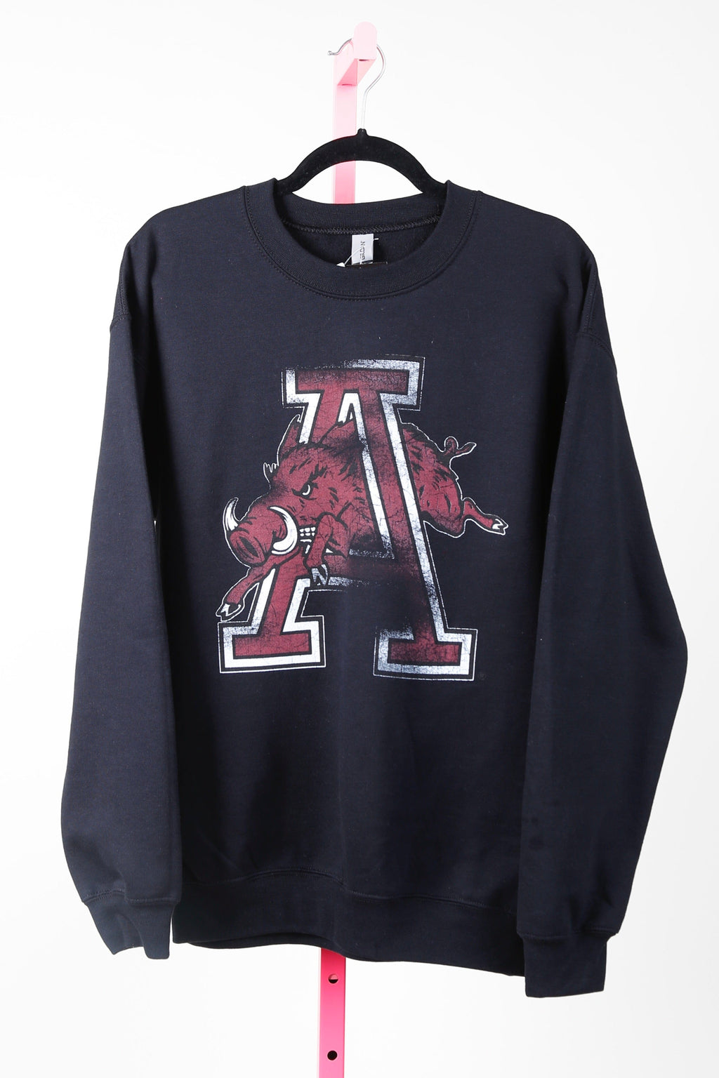 Through the 'A' Sweatshirt - Black