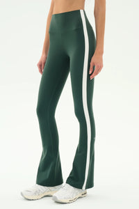 SPLITS59 | Raquel High Waist Supplex Flare 32 - Military/White
