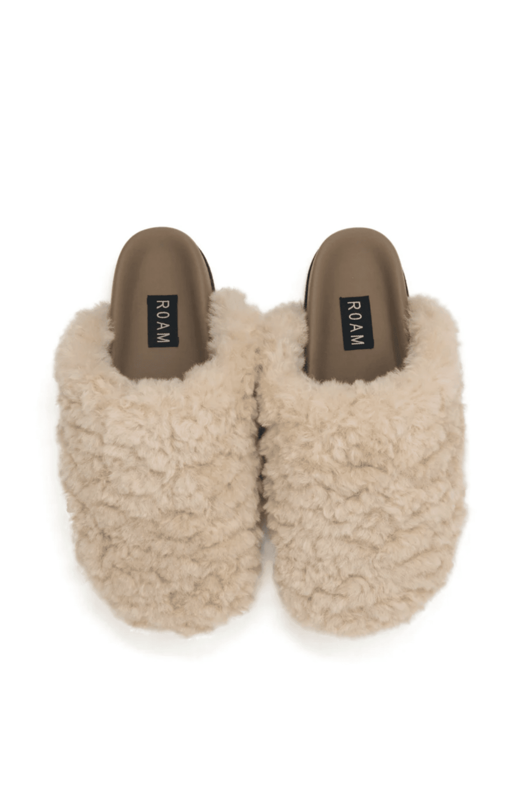 ROAM | Cloud Shearling Slip - Natural