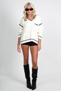 SANCIA | The Inka Knit Jumper - Frost