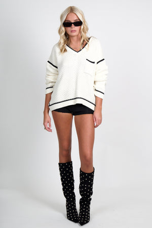 SANCIA | The Inka Knit Jumper - Frost