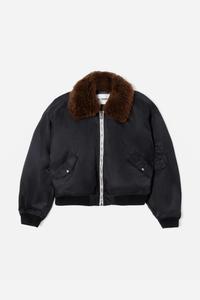 RE/DONE | Shrunken Bomber - Black