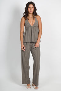 BEC + BRIDGE | Jonni Pant - Charcoal Stripe
