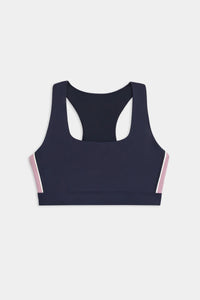 SPLITS59 | Lexi Rigor Bra - Indigo/Blush