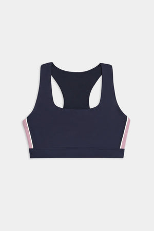 SPLITS59 | Lexi Rigor Bra - Indigo/Blush