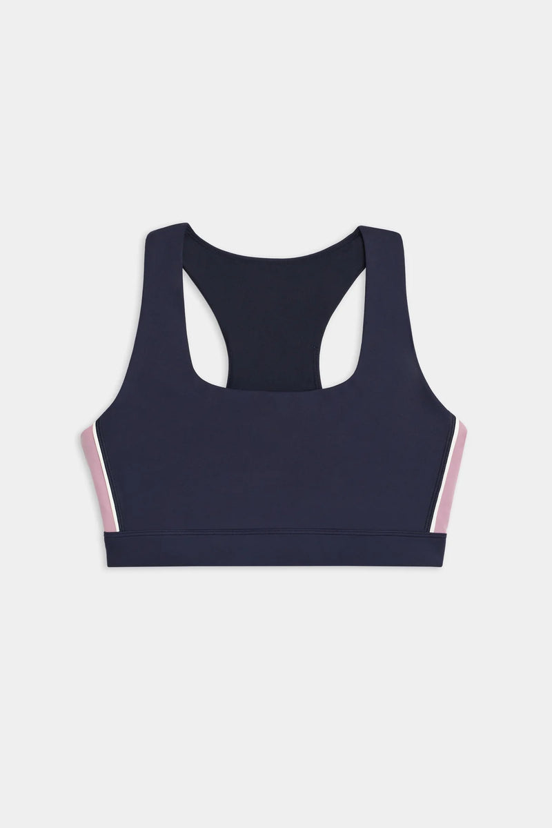 SPLITS59 | Lexi Rigor Bra - Indigo/Blush
