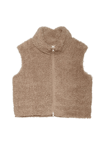 SUNDAYS | Sherpa Cecily Vest - Latte