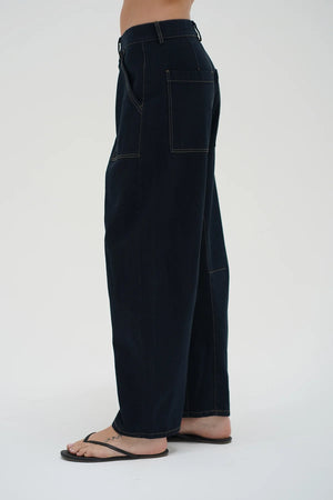 LNA | Cross Creek Pant - Raw Look Denim