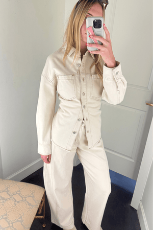 FRNCH | Duras Overshirt - Creme