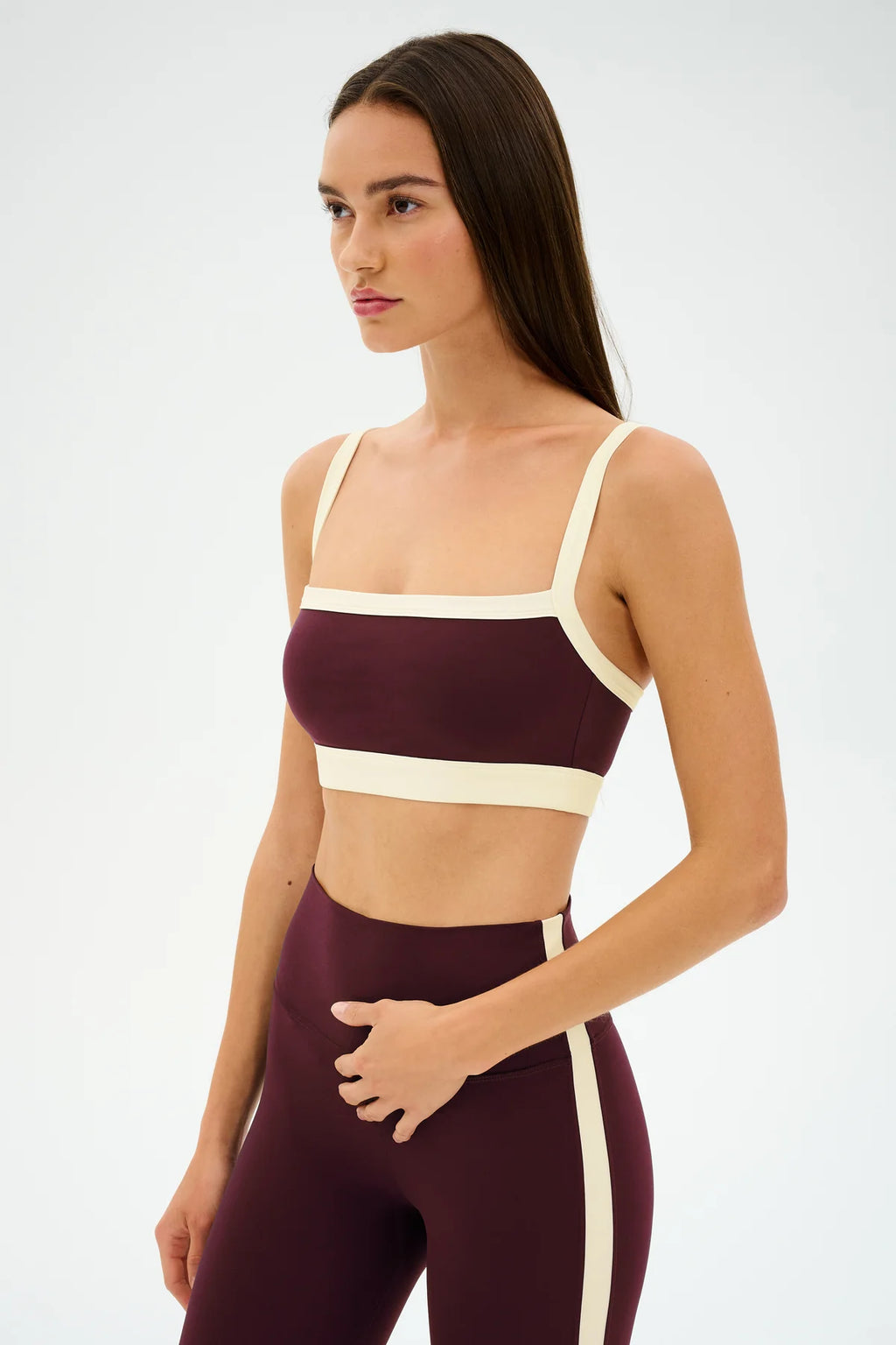 SPLITS 59 | Monah Rigor Bra - Dark Cherry