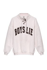 BOYS LIE | Henley Crewneck - Smoke and Mirrors