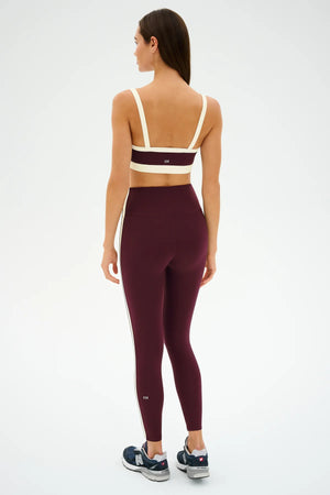 SPLITS 59 | Claire High Waist Rigor - Dark Cherry