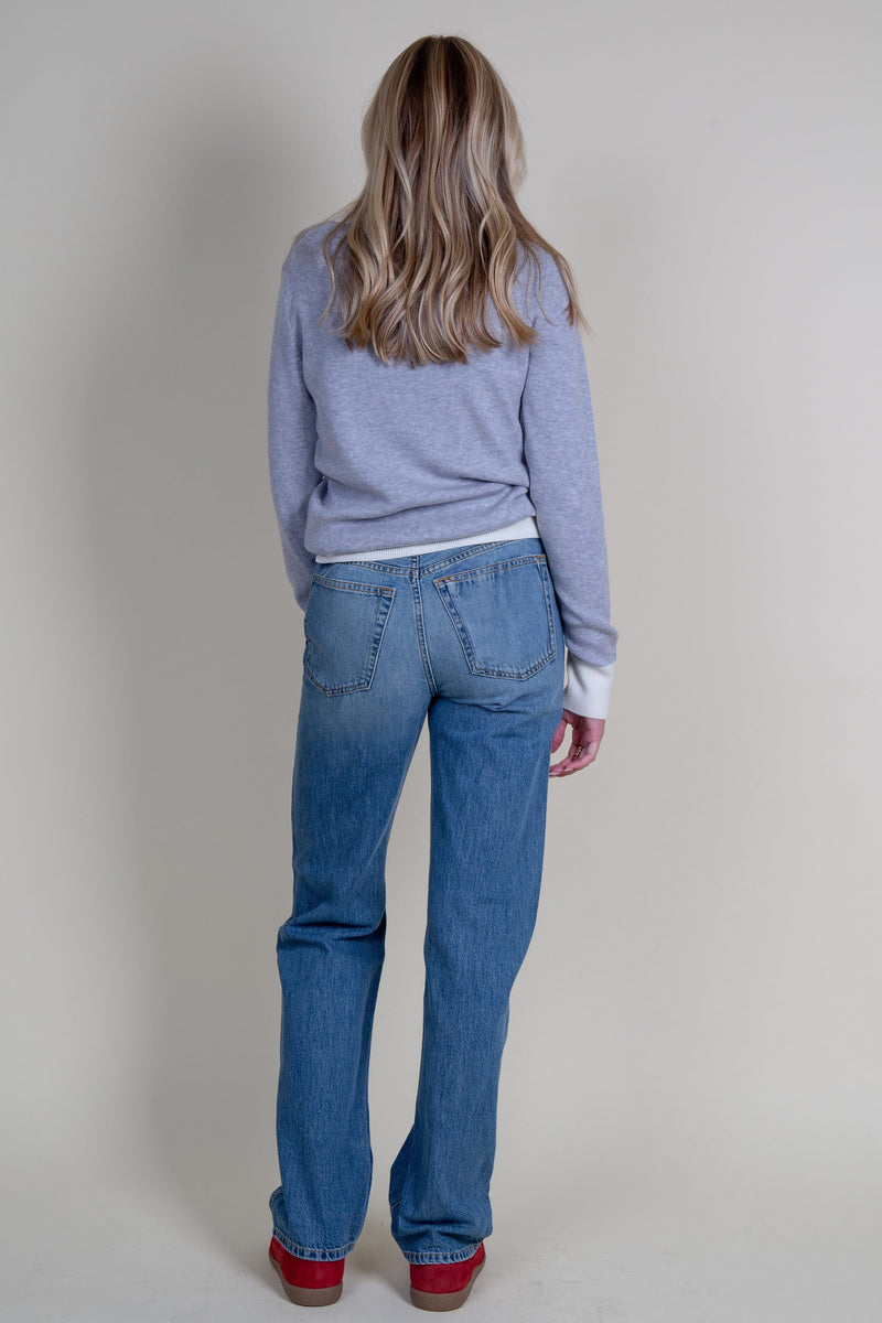 RE/DONE | 90s High Rise Loose - Mid Fade
