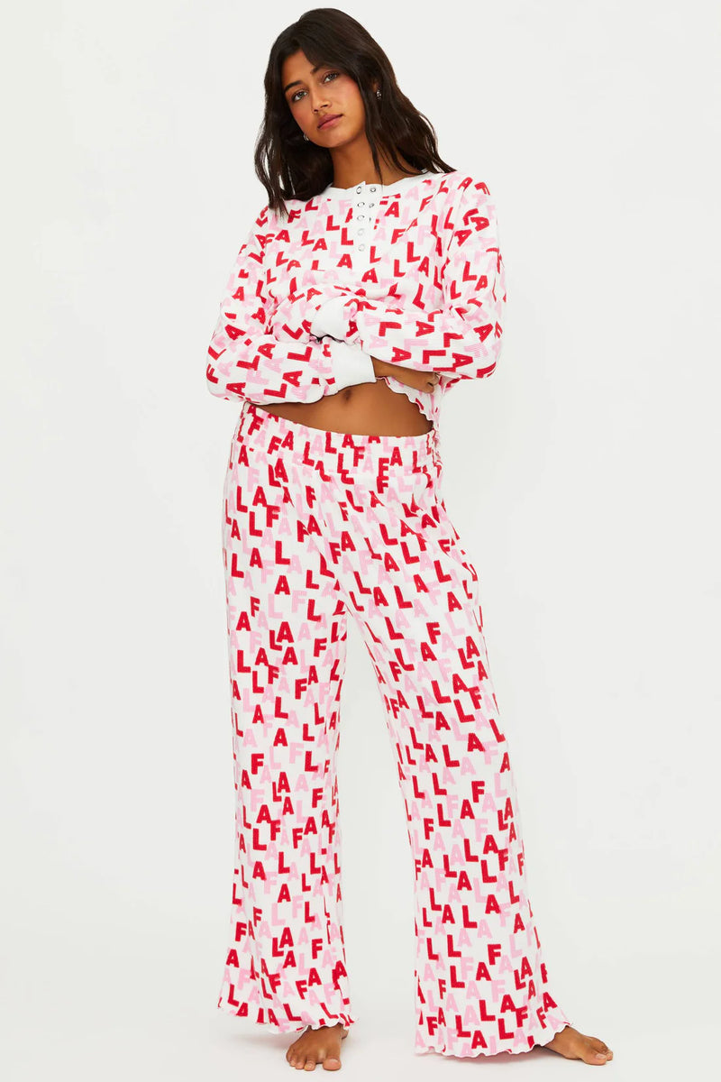 BEACH RIOT | Pacific Long Sleeve Sleep Set - FALALA