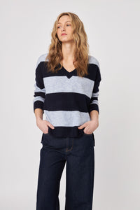 JOHN + JENN | Hadley Sweater - Midnight Window