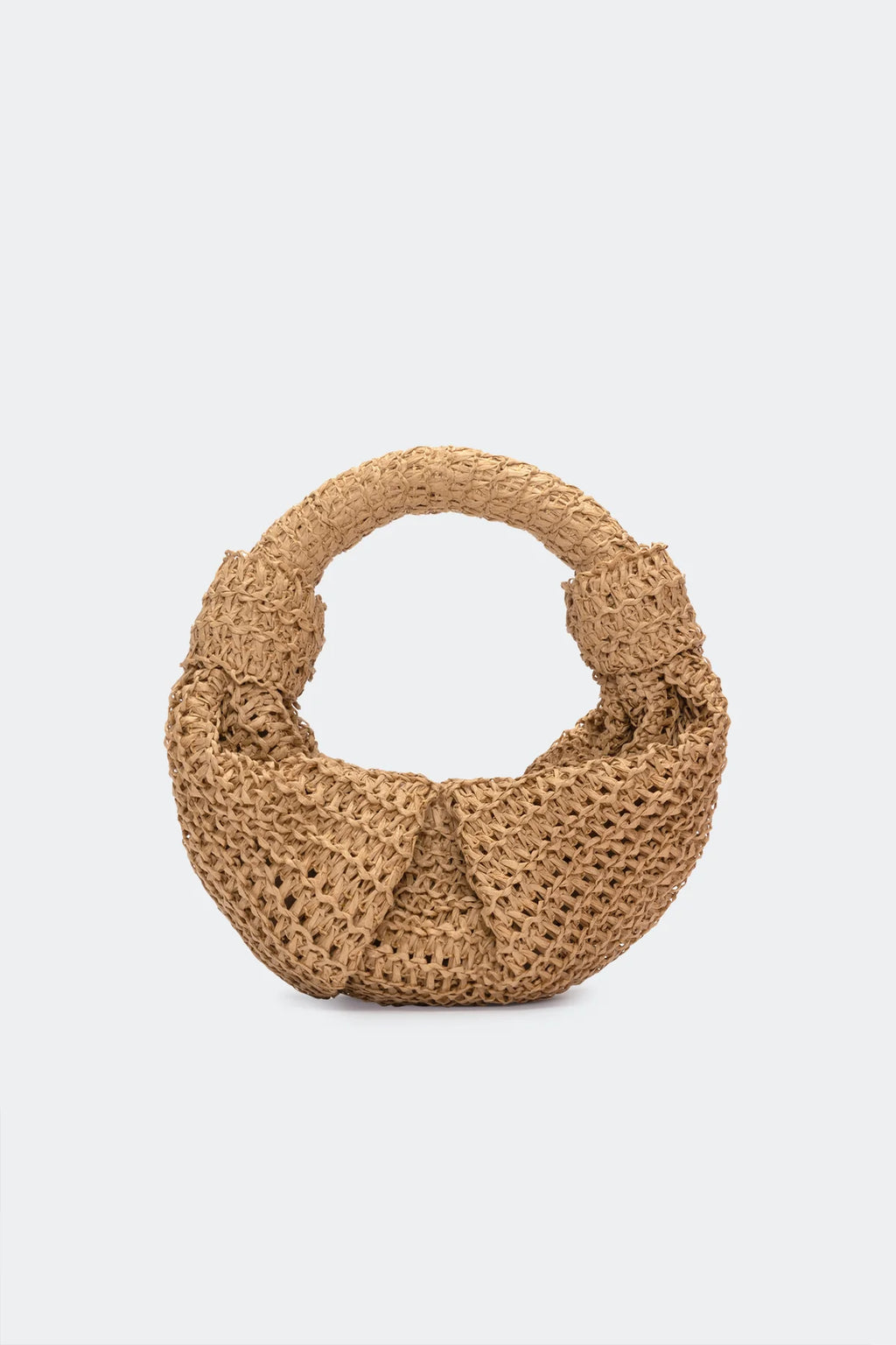 SIMON MILLER | Raffia Lopsy Bag - Milk