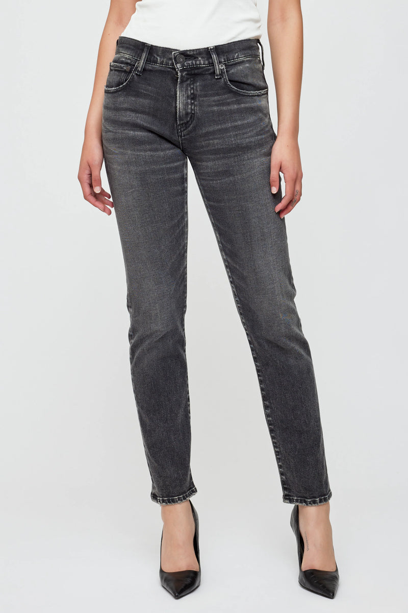 MOUSSY | MV Fairfield Slim Straight - Black