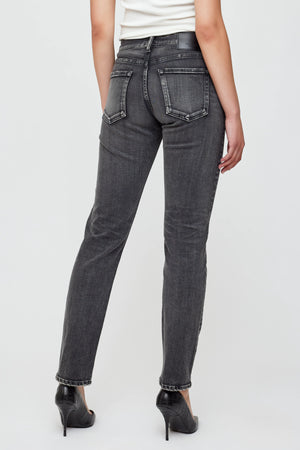 MOUSSY | MV Fairfield Slim Straight - Black