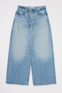 MOUSSY | MV Lowell Super Wide Pants - Light Blue