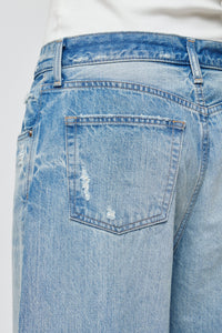 MOUSSY | MV Lowell Super Wide Pants - Light Blue