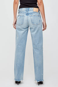 MOUSSY | MV Odessa Straight Low - Light Blue