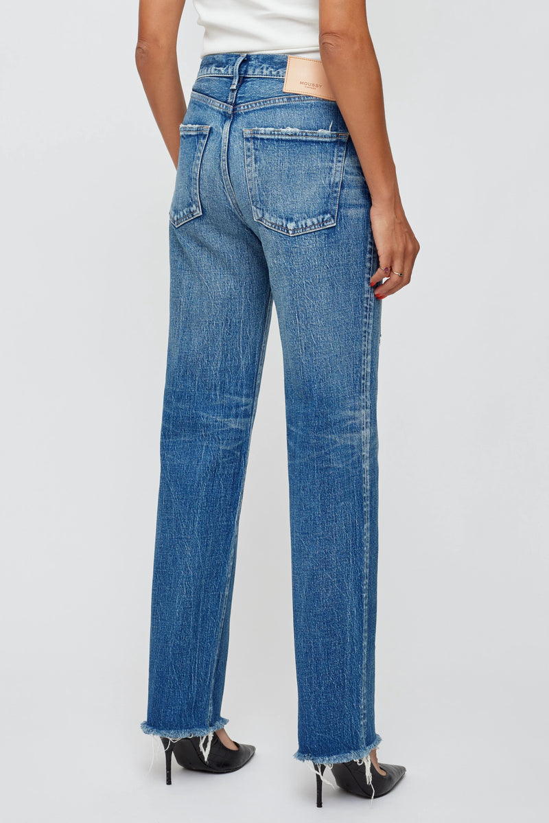 MOUSSY | MV Rutherford Straight - Blue
