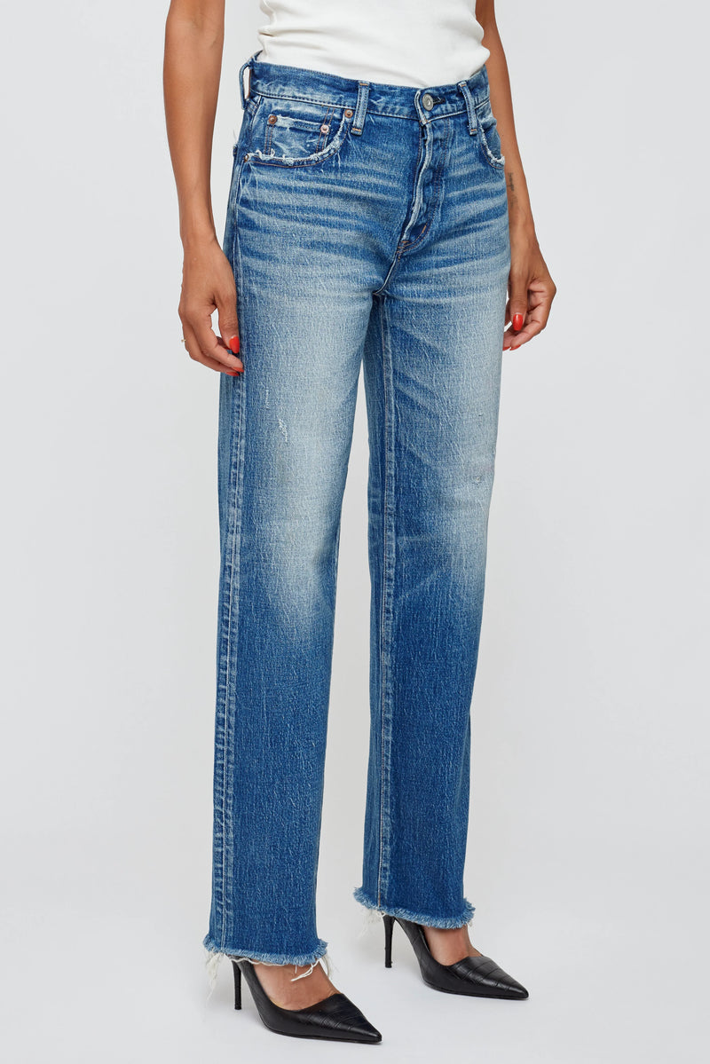MOUSSY | MV Rutherford Straight - Blue