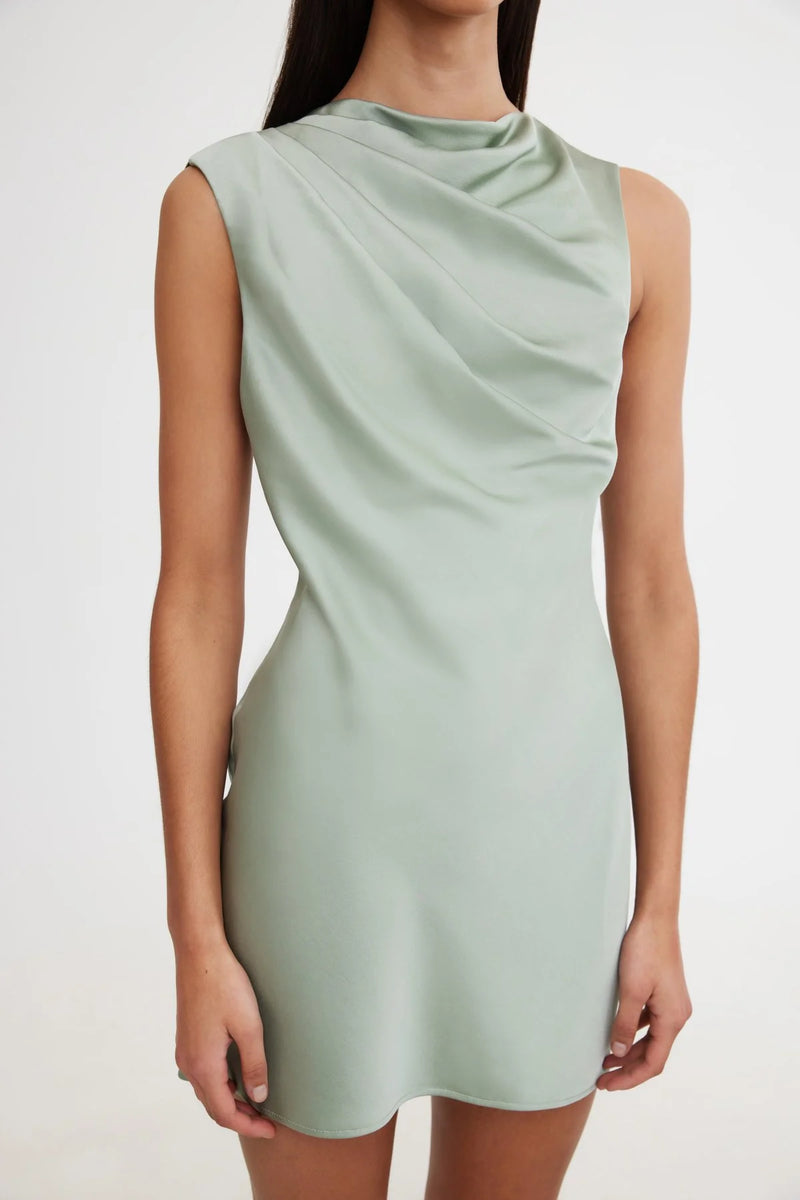SIGNIFICANT OTHER | Annabel Bias Mini Dress - Sage