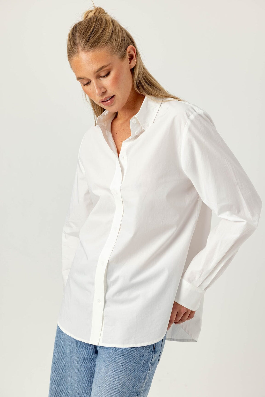 SUNDAYS | Aspyn Shirt - White