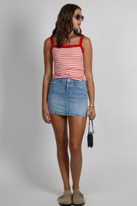 MOTHER | The Vagabond Mini Skirt - Magic School Bus