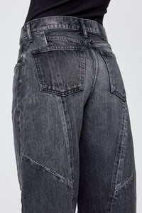 MOUSSY | Largo Remake Wide Tapered - Black