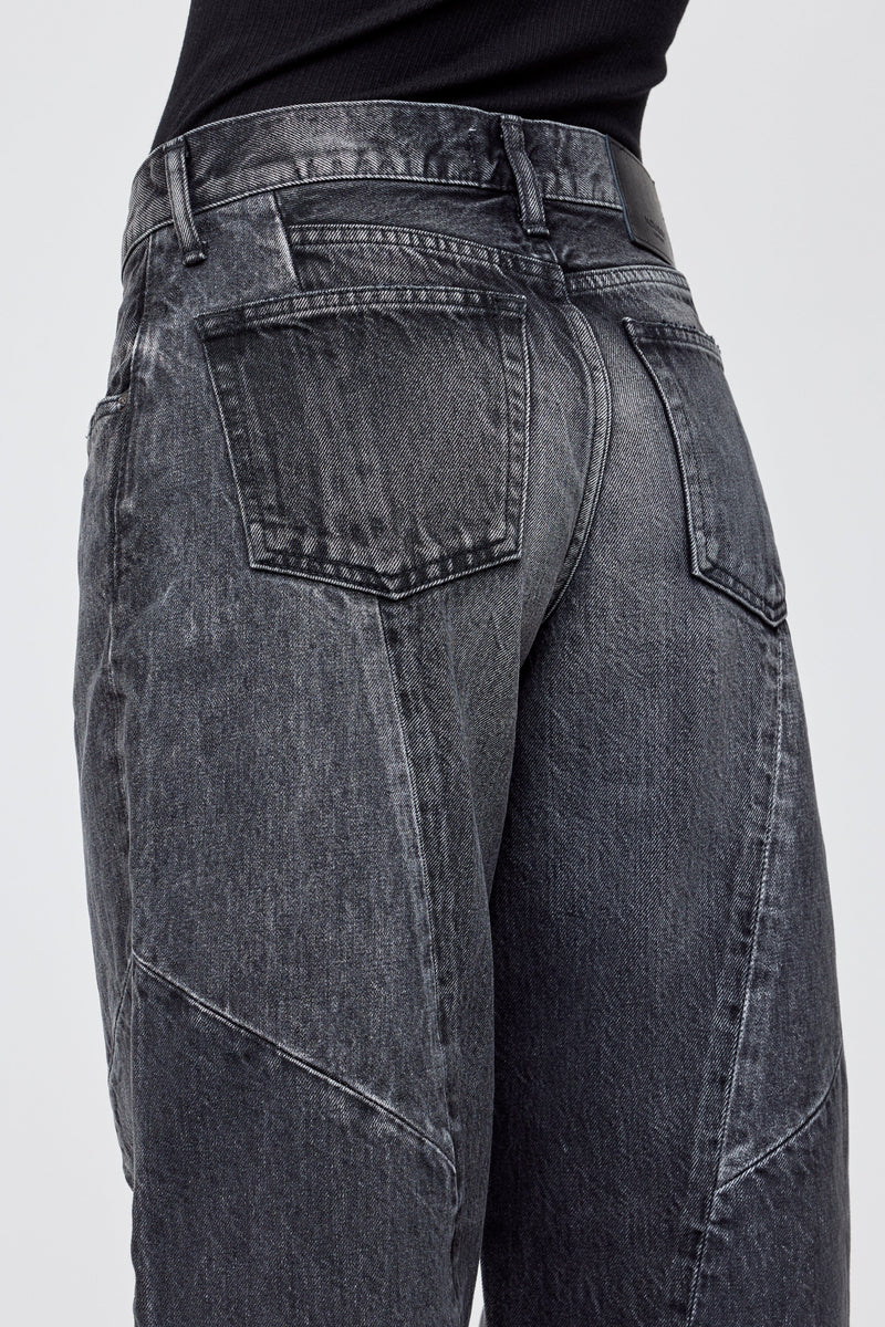 MOUSSY | Largo Remake Wide Tapered - Black