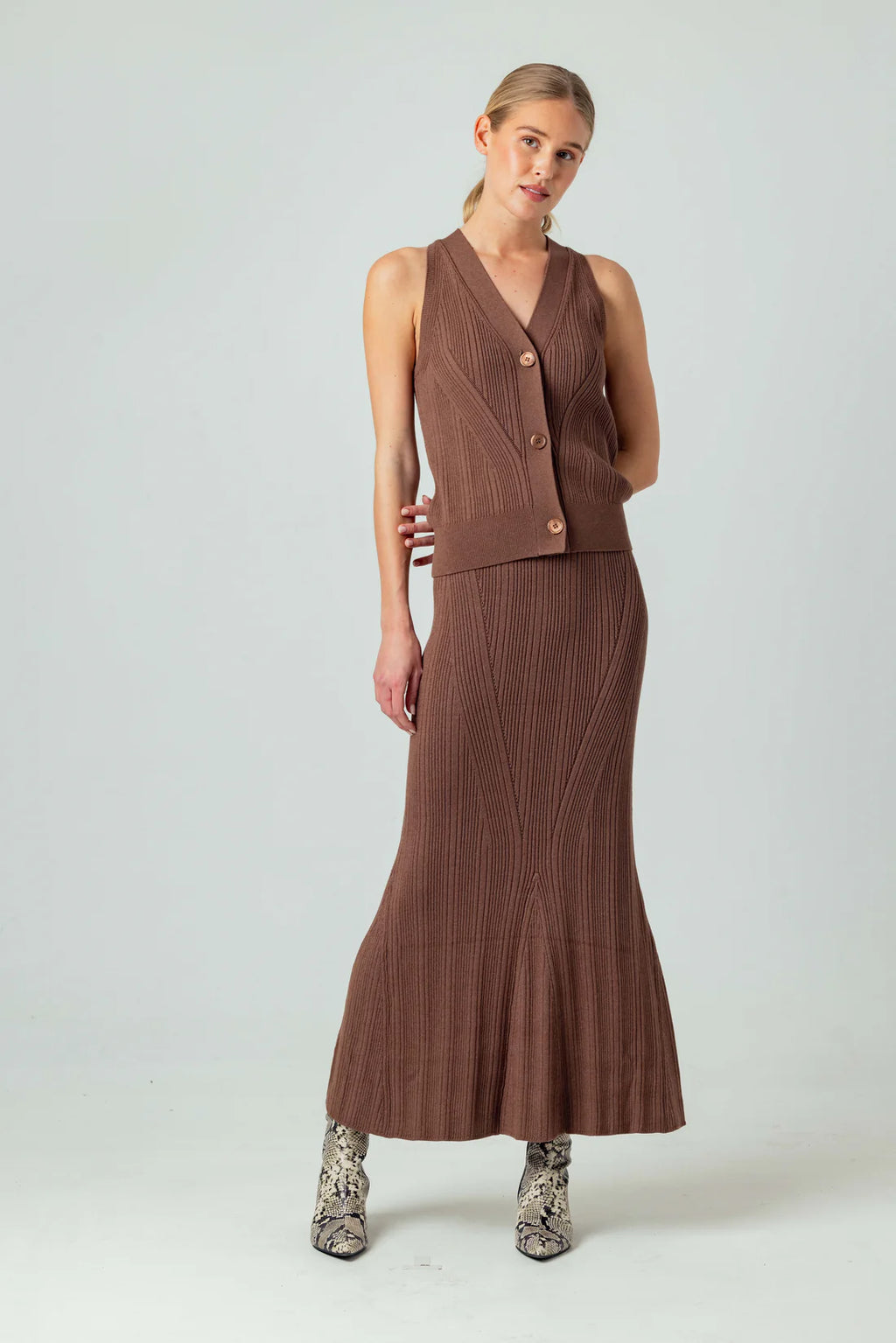 SUNDAYS | Sana Skirt - Hickory