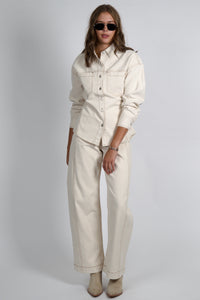 FRNCH | Duras Overshirt - Creme