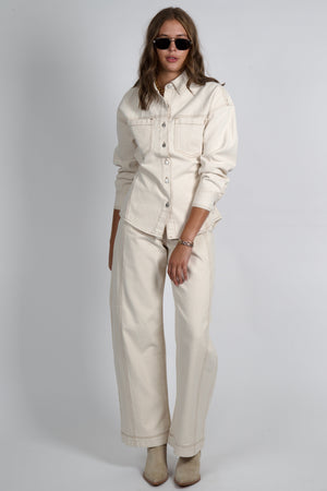 FRNCH | Duras Overshirt - Creme