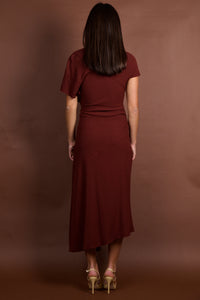 A.L.C. | Dena Dress - Black Cherry