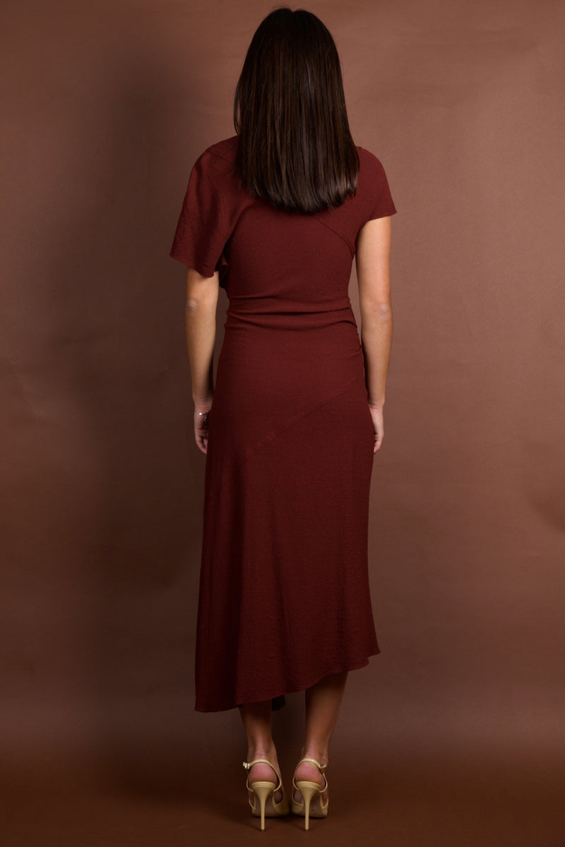 A.L.C. | Dena Dress - Black Cherry