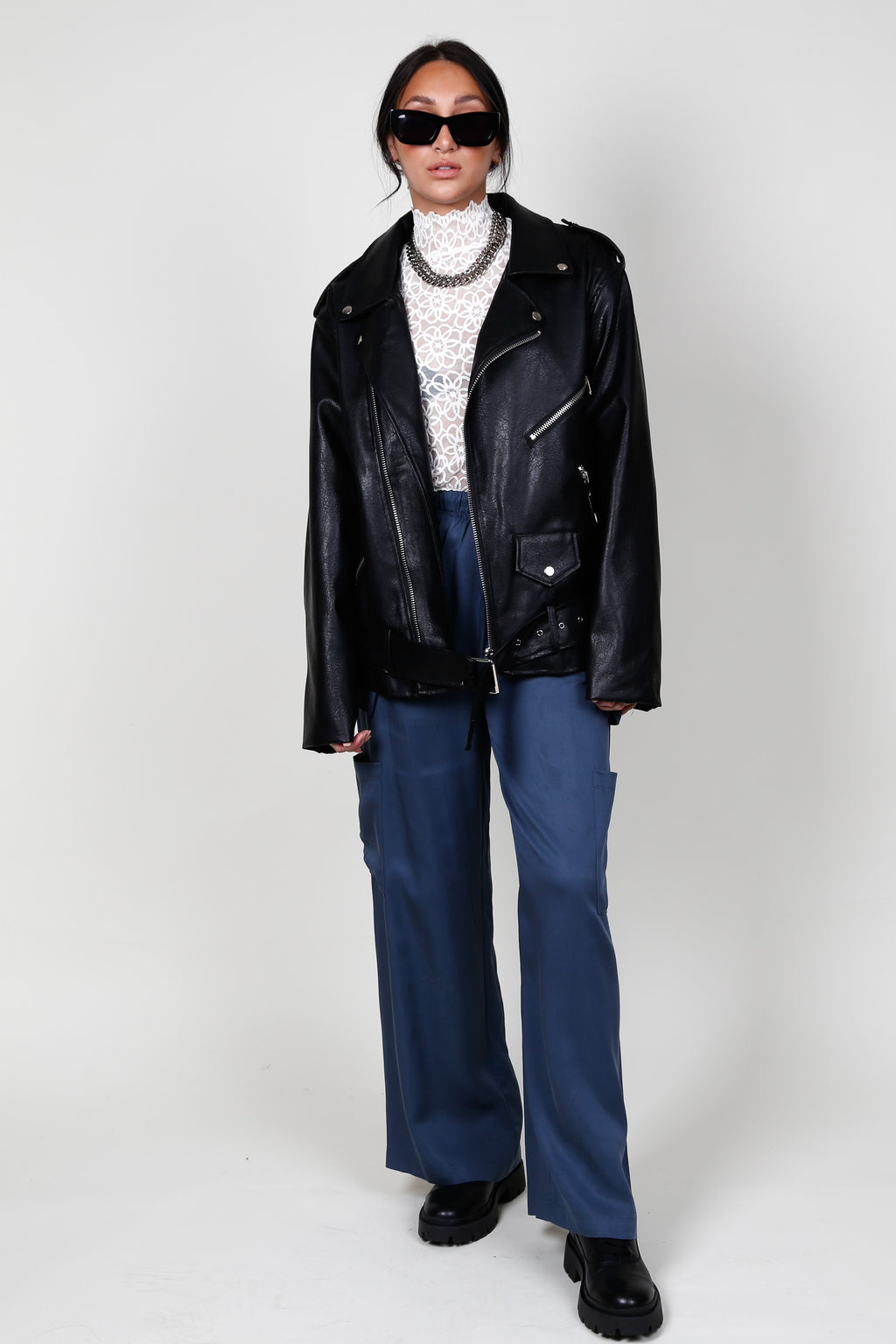 Tencel Cargo Pants - Storm